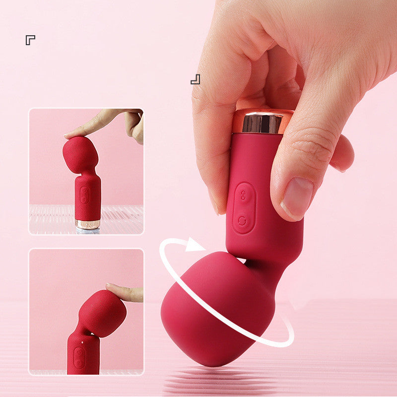 Veloura™ Noir Mini Wand — Compact Power
