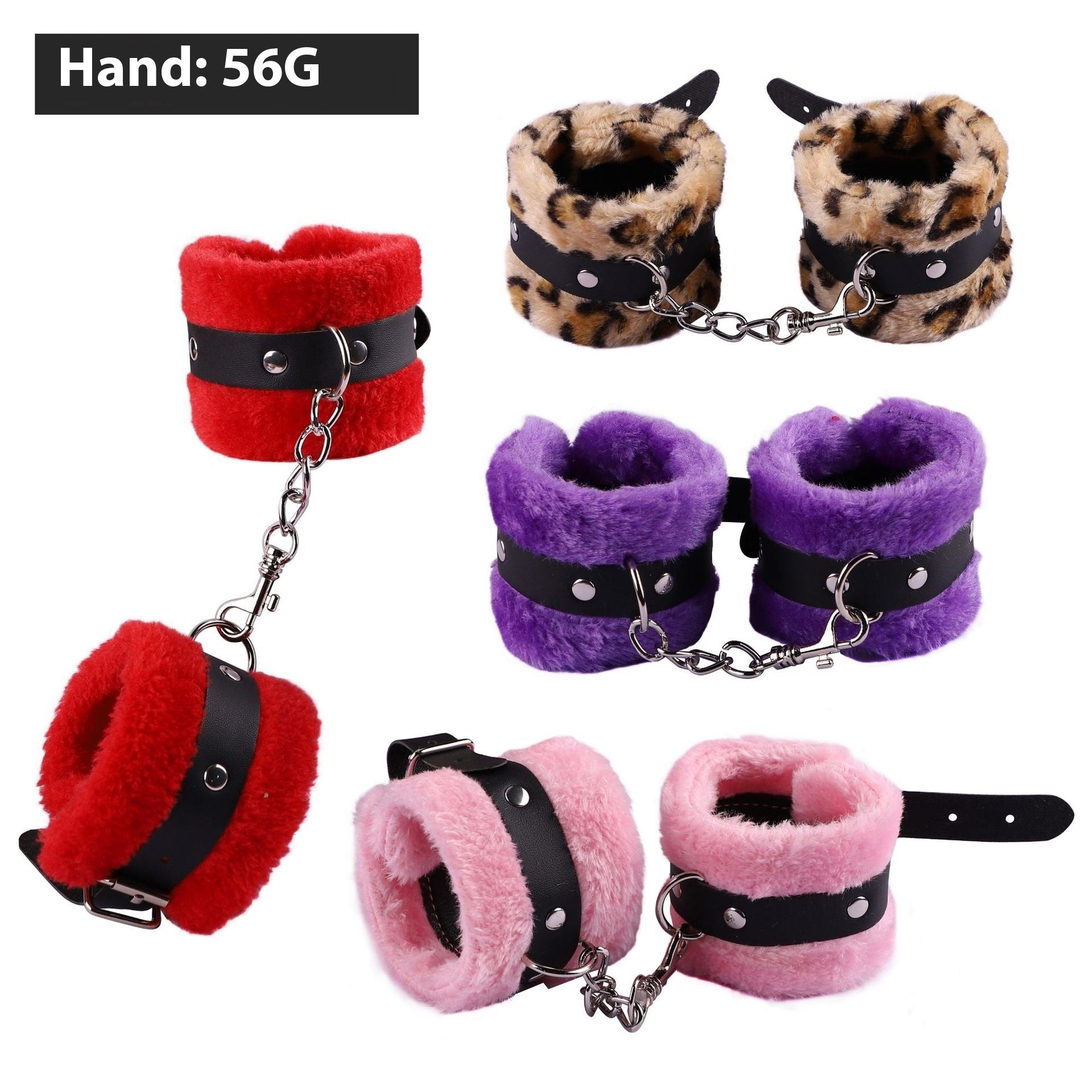 Veloura™ Velour Soft Cuffs — Luxury Couples Play