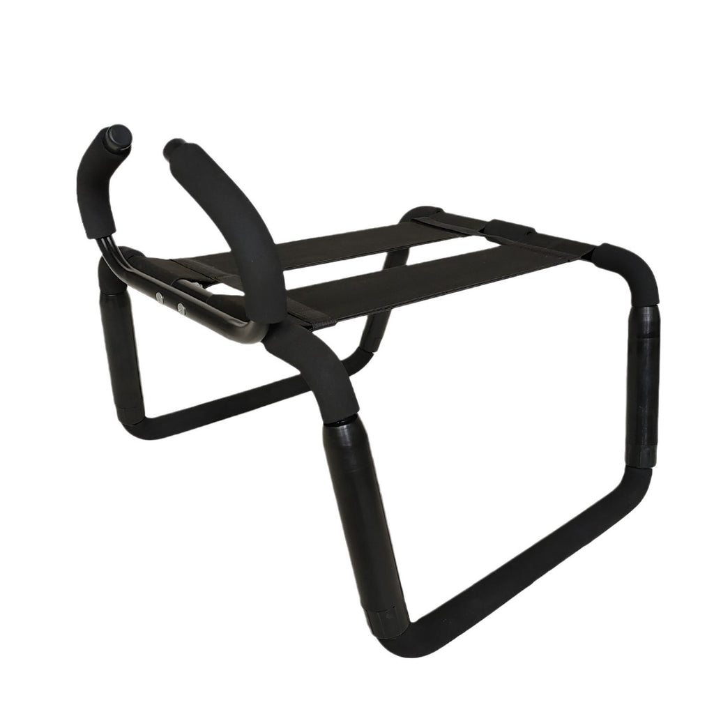 Veloura™ Satin Pose Chair — Couples' Luxury Intimacy Furniture
