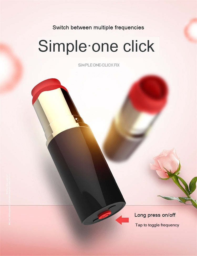 Veloura™ Silk Lipstick Vibrator — Pocket Elegance