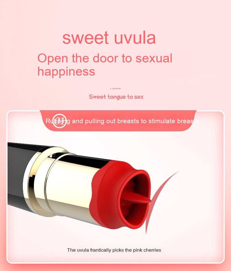 Veloura™ Silk Lipstick Vibrator — Pocket Elegance