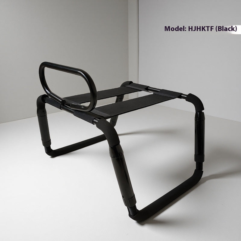 Veloura™ Satin Pose Chair — Couples' Luxury Intimacy Furniture