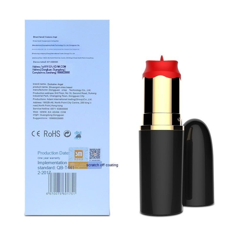 Veloura™ Silk Lipstick Vibrator — Pocket Elegance