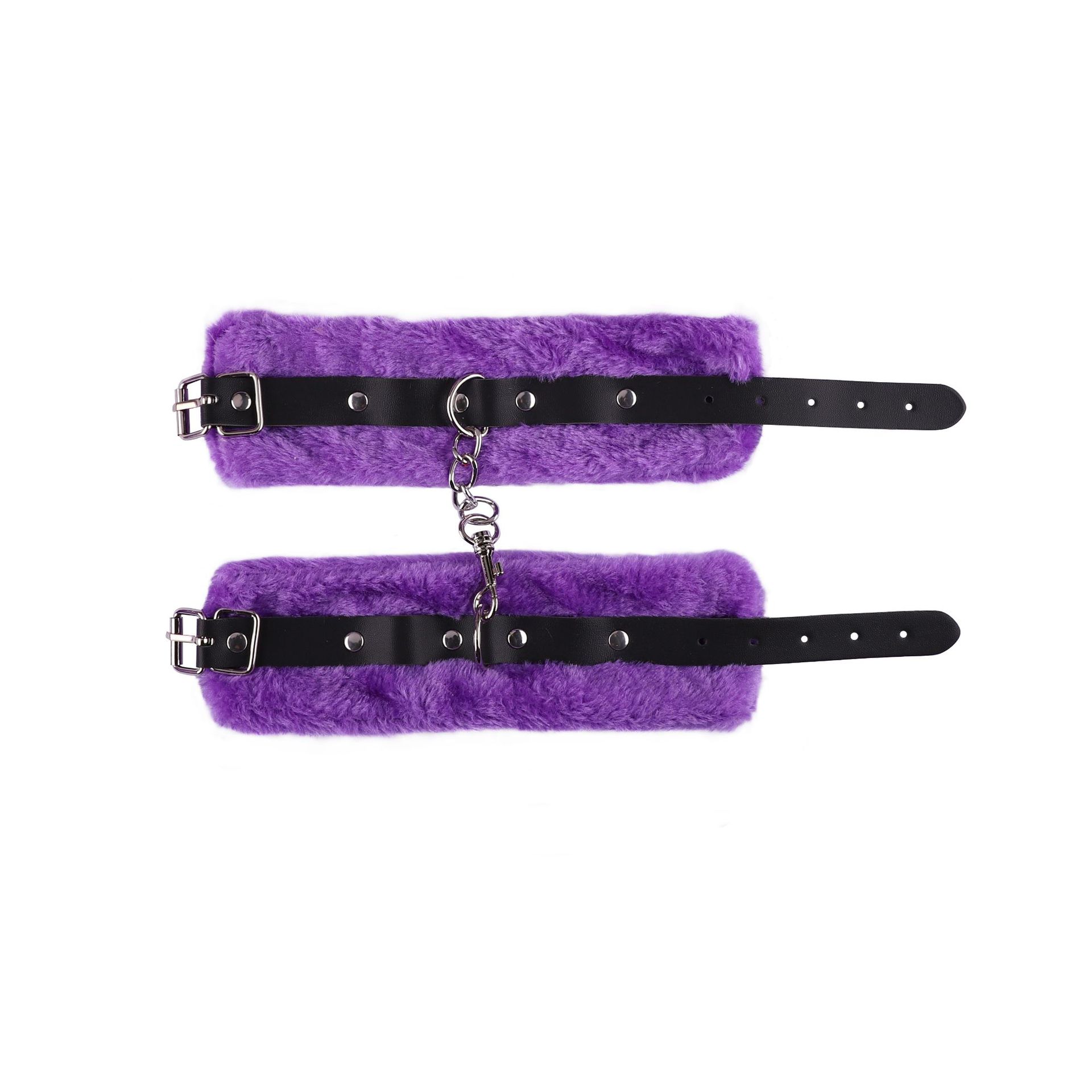 Veloura™ Velour Soft Cuffs — Luxury Couples Play