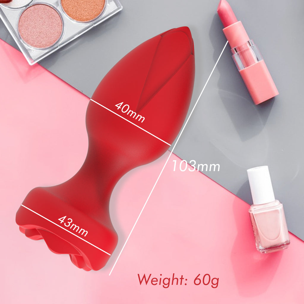 Veloura™ Luna Rose Remote-Control Vibrator